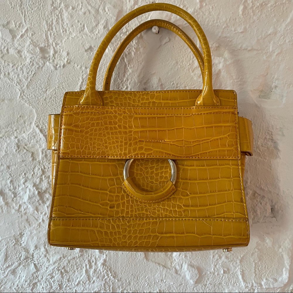 Sam Edelman Mini Chiara Faux Leather Satchel